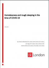 Homelessness and rough sleeping in the time of Covid-19
